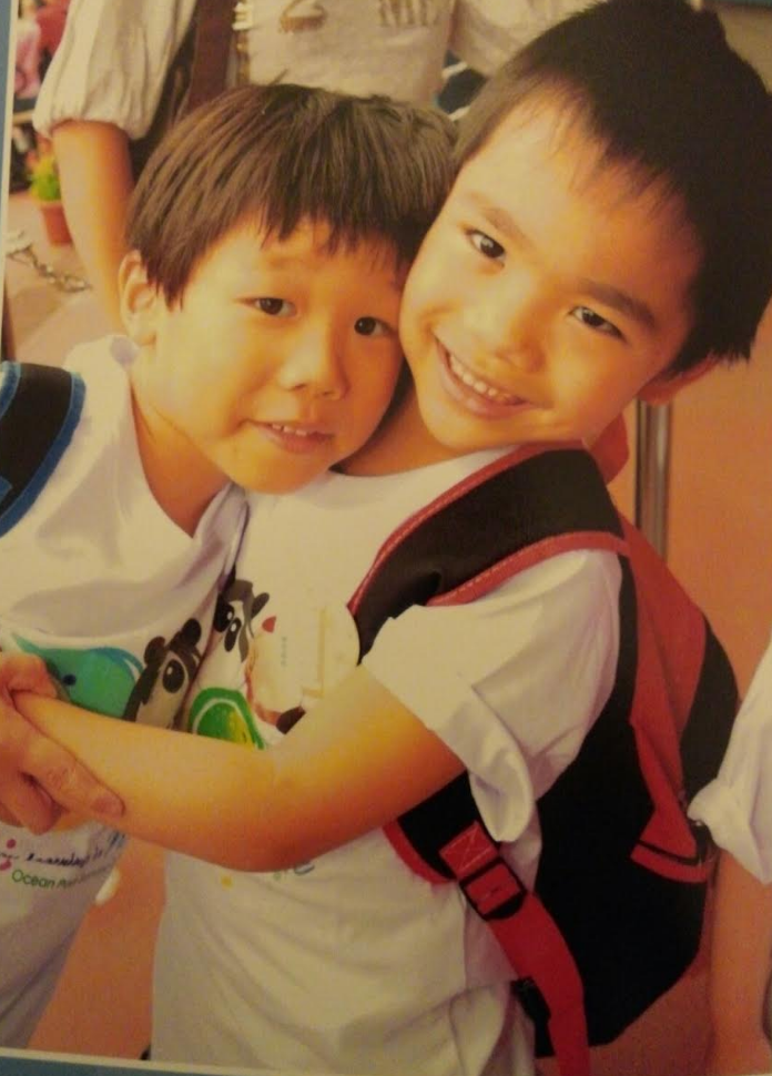 Samuel and Eugene at ICS